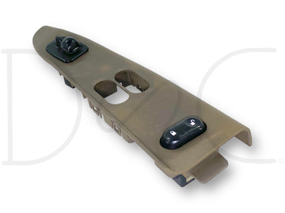 02-05 Ford F250 F350 LH Left Driver Front Power Window Lock Switch Panel Tan