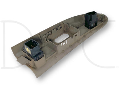 02-05 Ford F250 F350 LH Left Driver Front Power Window Lock Switch Panel Tan