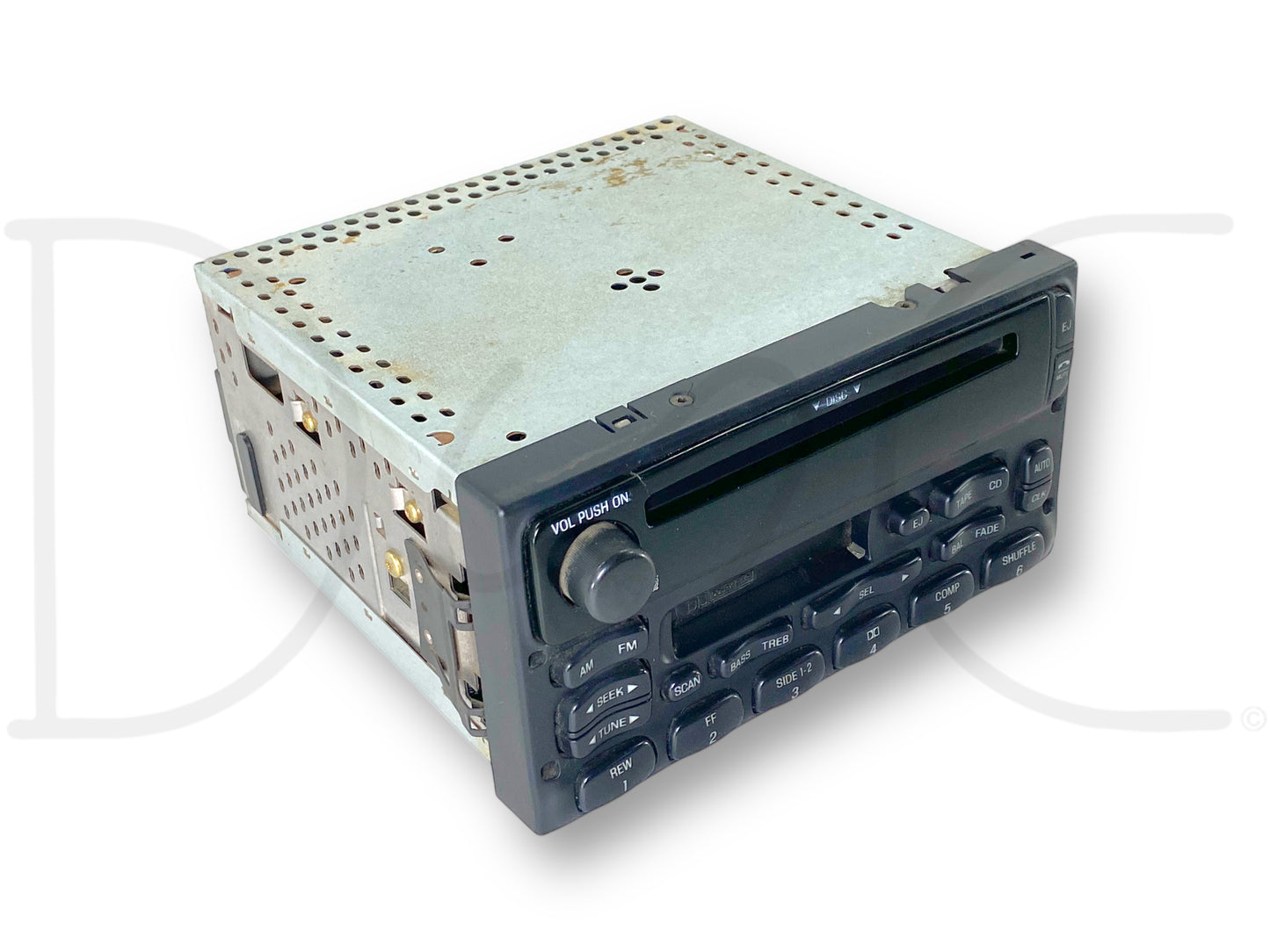 99-04 Ford F250 F350 Factory Radio Head Unit AM/FM CD Cassette OEM *Blem*