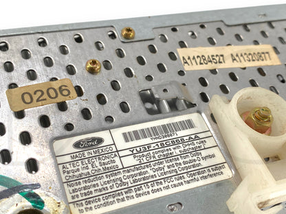 99-04 Ford F250 F350 Factory Radio Head Unit AM/FM CD Cassette OEM *Blem*