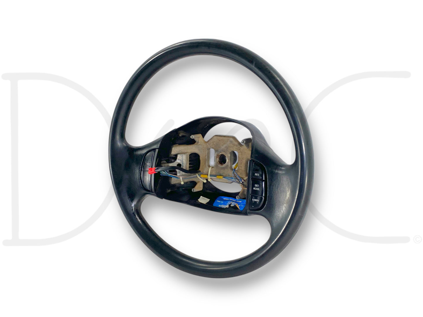 02-04 Ford F250 F350 Steering Wheel W/ Cruise Buttons OE Black *Blem*