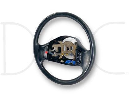 02-04 Ford F250 F350 Steering Wheel W/ Cruise Buttons OE Black *Blem*