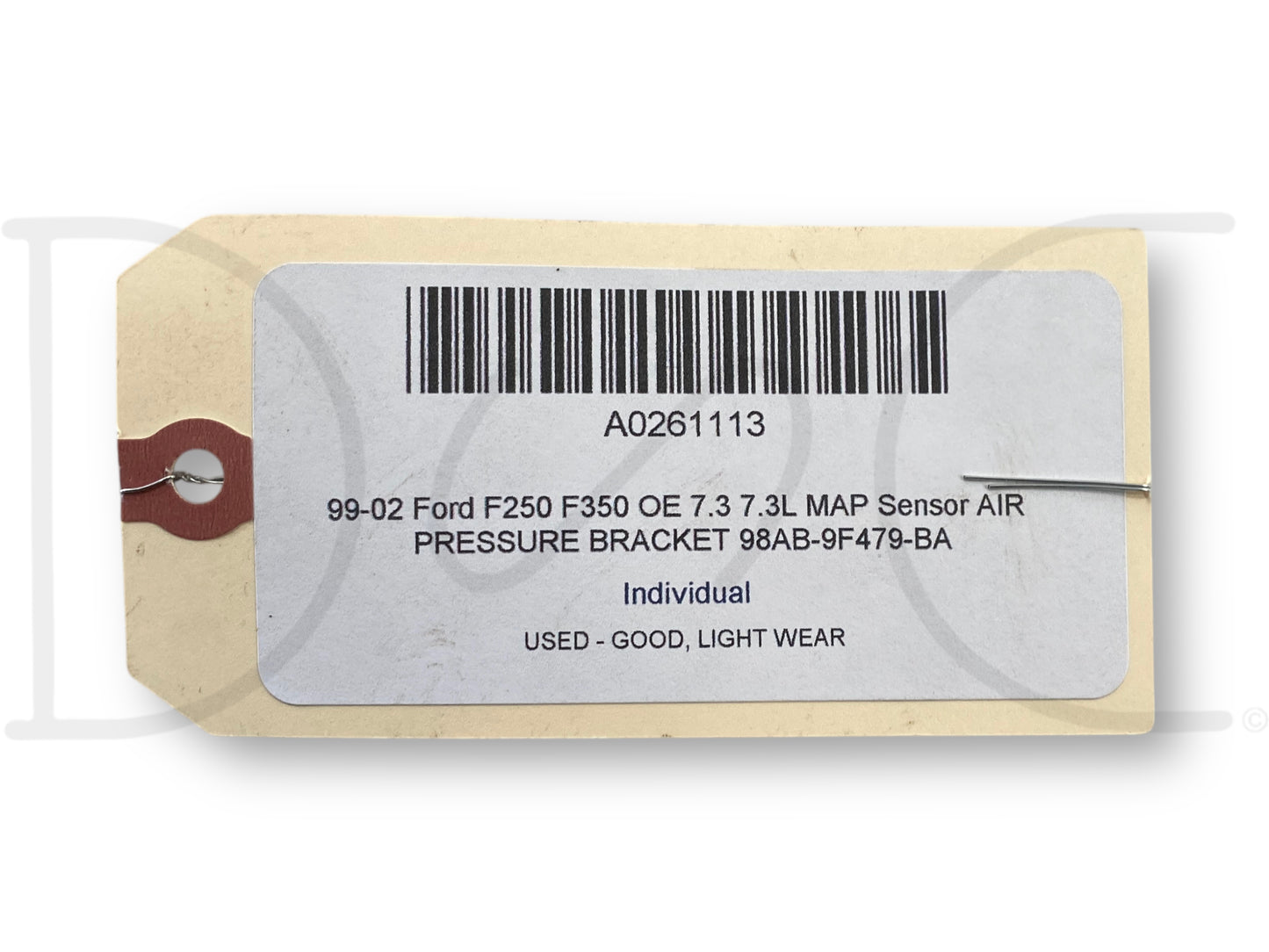 99-02 Ford F250 F350 OE 7.3 7.3L Map Sensor Air Pressure Bracket 98Ab-9F479-BA