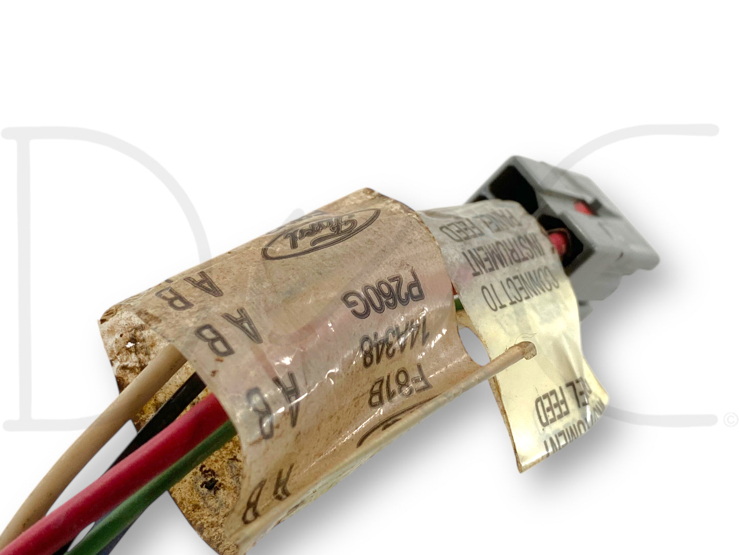 99-04 Ford F350 Trailer Brake Controller Wiring Harness OE F81B-14A348-P260G Ab