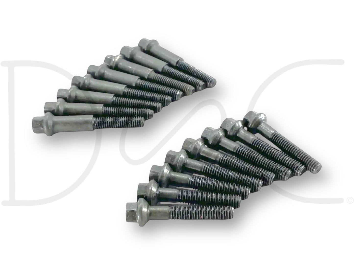 99-02 Ford F250 F350 7.3 7.3L Fuel Injector Retainer Bolts OE Bolt Set [16]