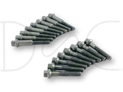 99-02 Ford F250 F350 7.3 7.3L Fuel Injector Retainer Bolts OE Bolt Set [16]