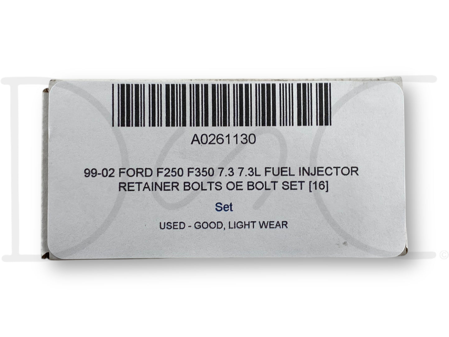 99-02 Ford F250 F350 7.3 7.3L Fuel Injector Retainer Bolts OE Bolt Set [16]
