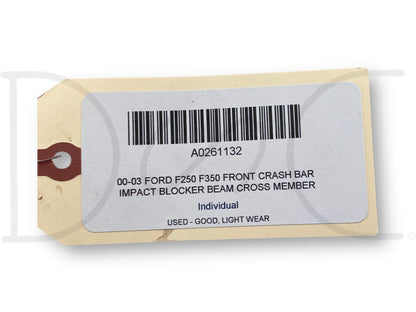 00-03 Ford F250 F350 Front Crash Bar Impact Blocker Beam Cross Member