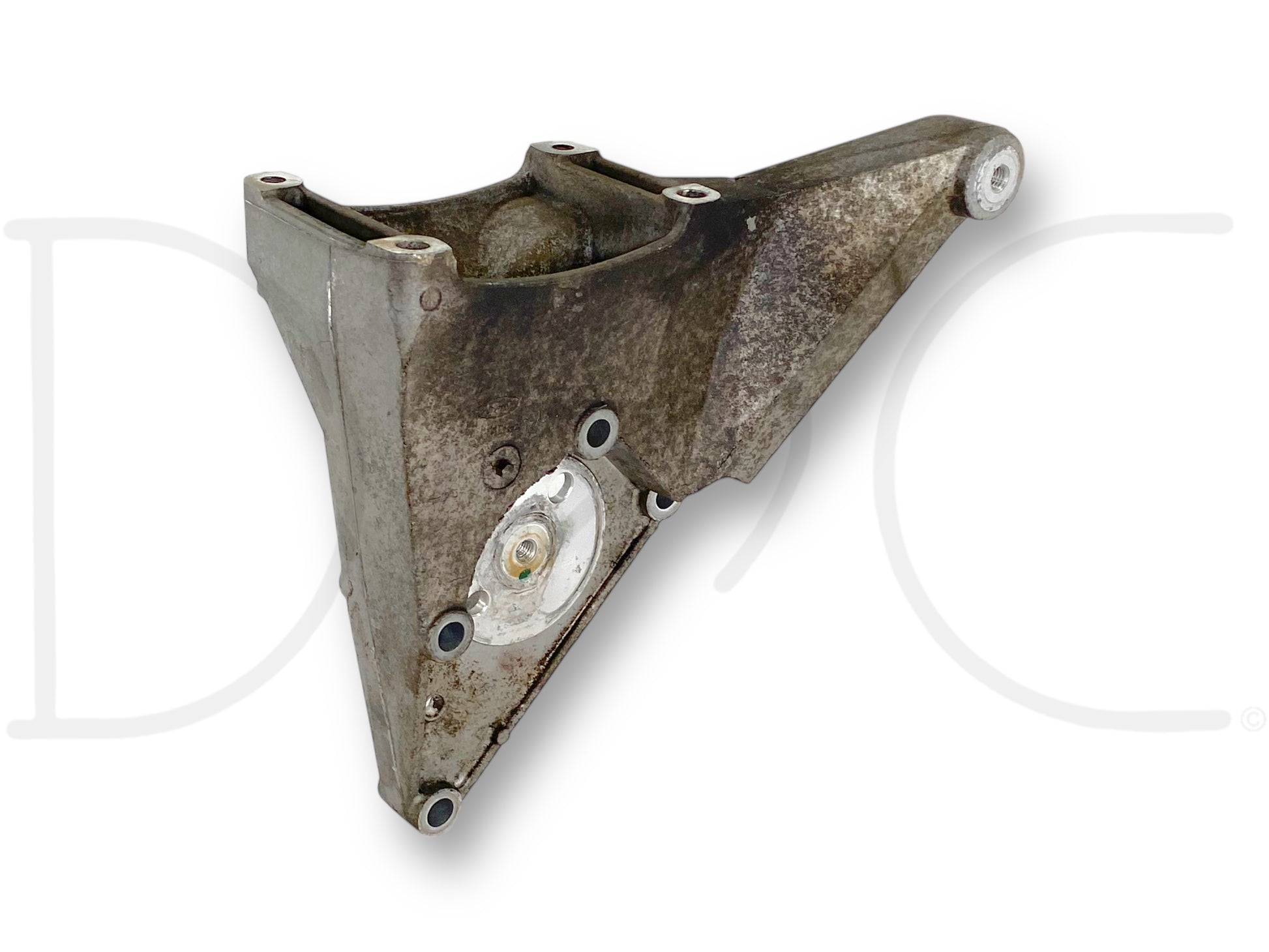 99-03 Ford F250 F350 7.3 7.3L Diesel Ac Compressor Idler Bracket F8Te-19D624-AB used with light wear, metal bracket for Super Duty diesel truck AC compressor assembly.