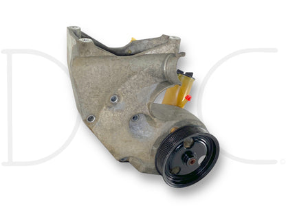 99-02 Ford F250 F350 7.3L Power Steering Pump Alternator Bracket Pulley Assembly