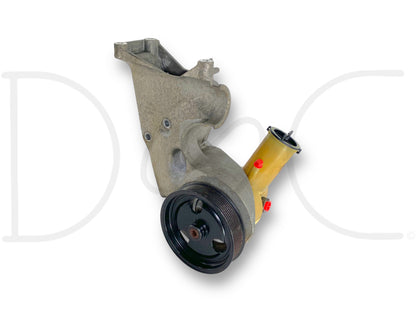 99-02 Ford F250 F350 7.3L Power Steering Pump Alternator Bracket Pulley Assembly