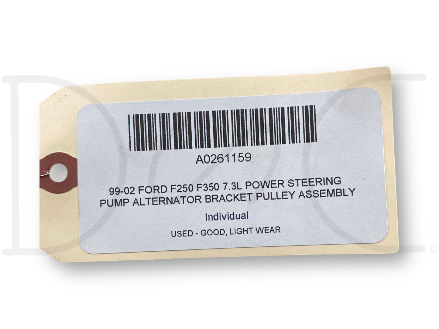 99-02 Ford F250 F350 7.3L Power Steering Pump Alternator Bracket Pulley Assembly