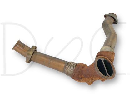 99-03 Ford F250 F350 7.3L Turbo Manifold Up Pipe Collector Y Inlet OE 1827420C1