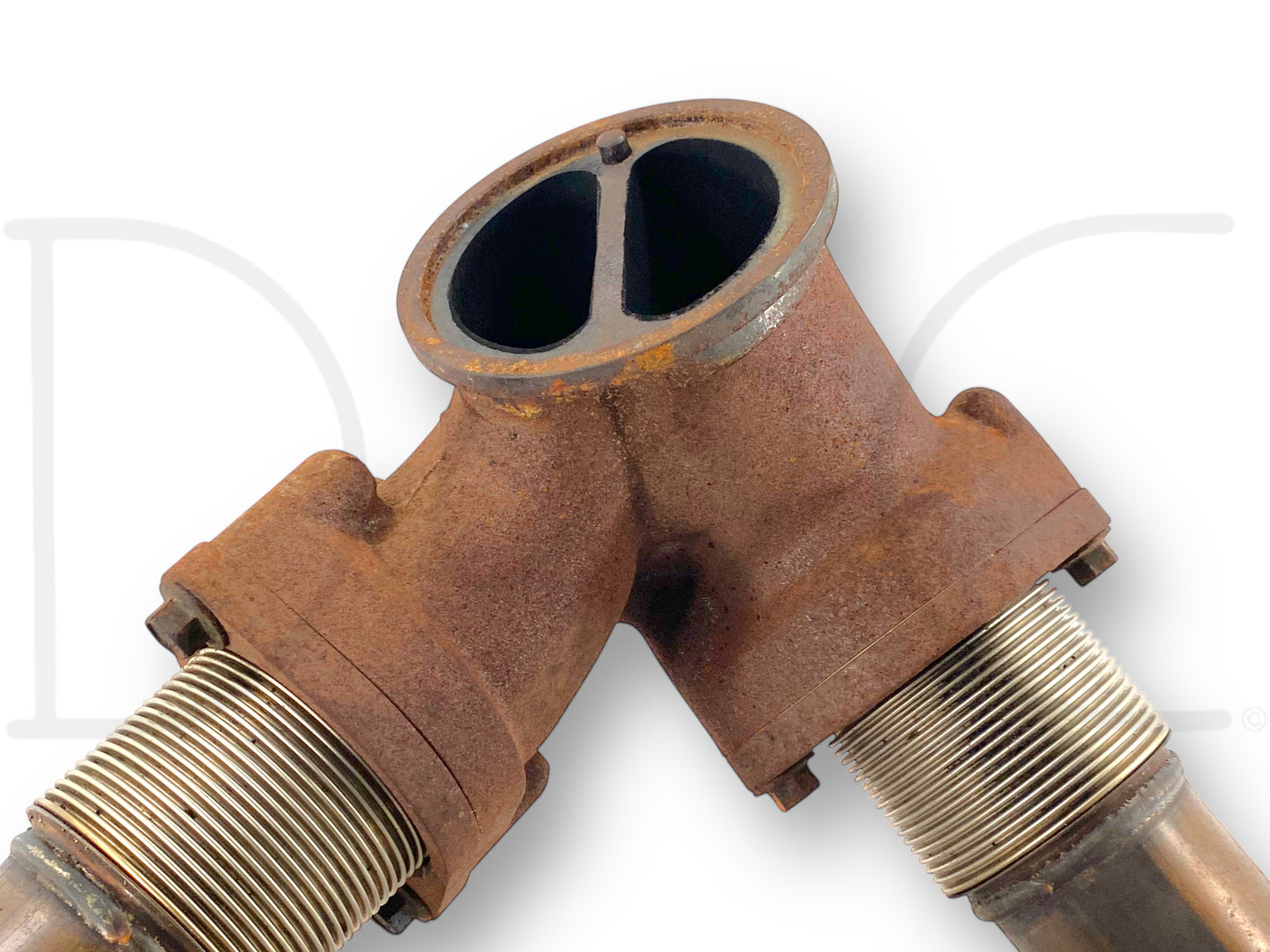 99-03 Ford F250 F350 7.3L Turbo Manifold Up Pipe Collector Y Inlet OE 1827420C1