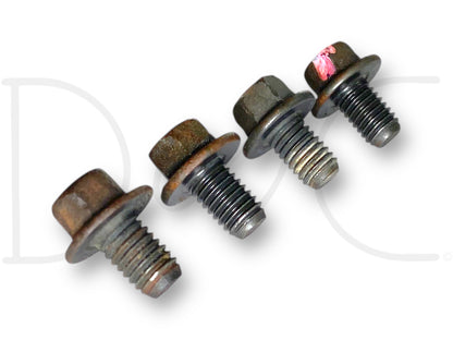 99-02 Ford F250 F350 7.3 7.3L Water Pump Pulley Bolts Bolt Set (4) OE