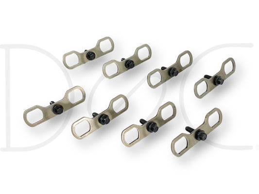 95-02 Ford F250 F350 7.3 7.3L Diesel Lifter Retainer & Bolt Set [8] OE Retainers