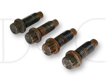 99-10 Ford Super Duty F250 F350 Driveshaft To Flange Bolts OEM Bolt Set (4)