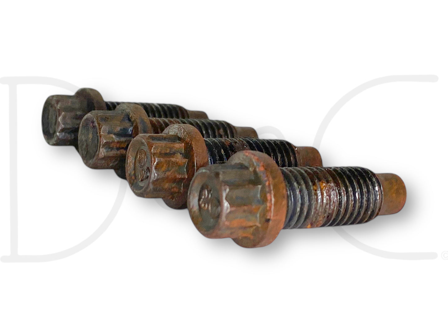 99-10 Ford Super Duty F250 F350 Driveshaft To Flange Bolts OEM Bolt Set (4)