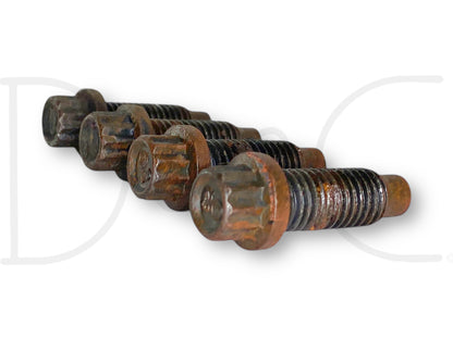 99-10 Ford Super Duty F250 F350 Driveshaft To Flange Bolts OEM Bolt Set (4)