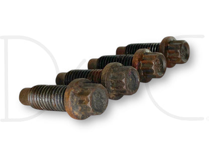 99-10 Ford Super Duty F250 F350 Driveshaft To Flange Bolts OEM Bolt Set (4)