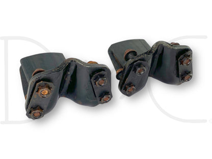 99-16 Ford F250 F350 Rear Auxiliary Leaf Spring Overload Bracket Set OE