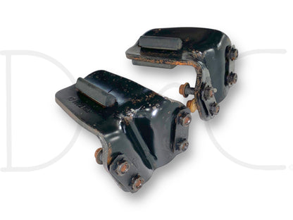 99-16 Ford F250 F350 Rear Auxiliary Leaf Spring Overload Bracket Set OE