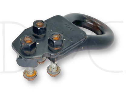 00-07 Ford F250 F350 Tow Hook Recovery Loop Black W/ Bolts 1C34-17A954-Aa