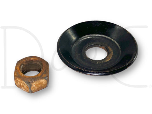 99-07 Ford F250 F350 Front Lower Coil Spring Retainer Washer W/ Nut 2WD