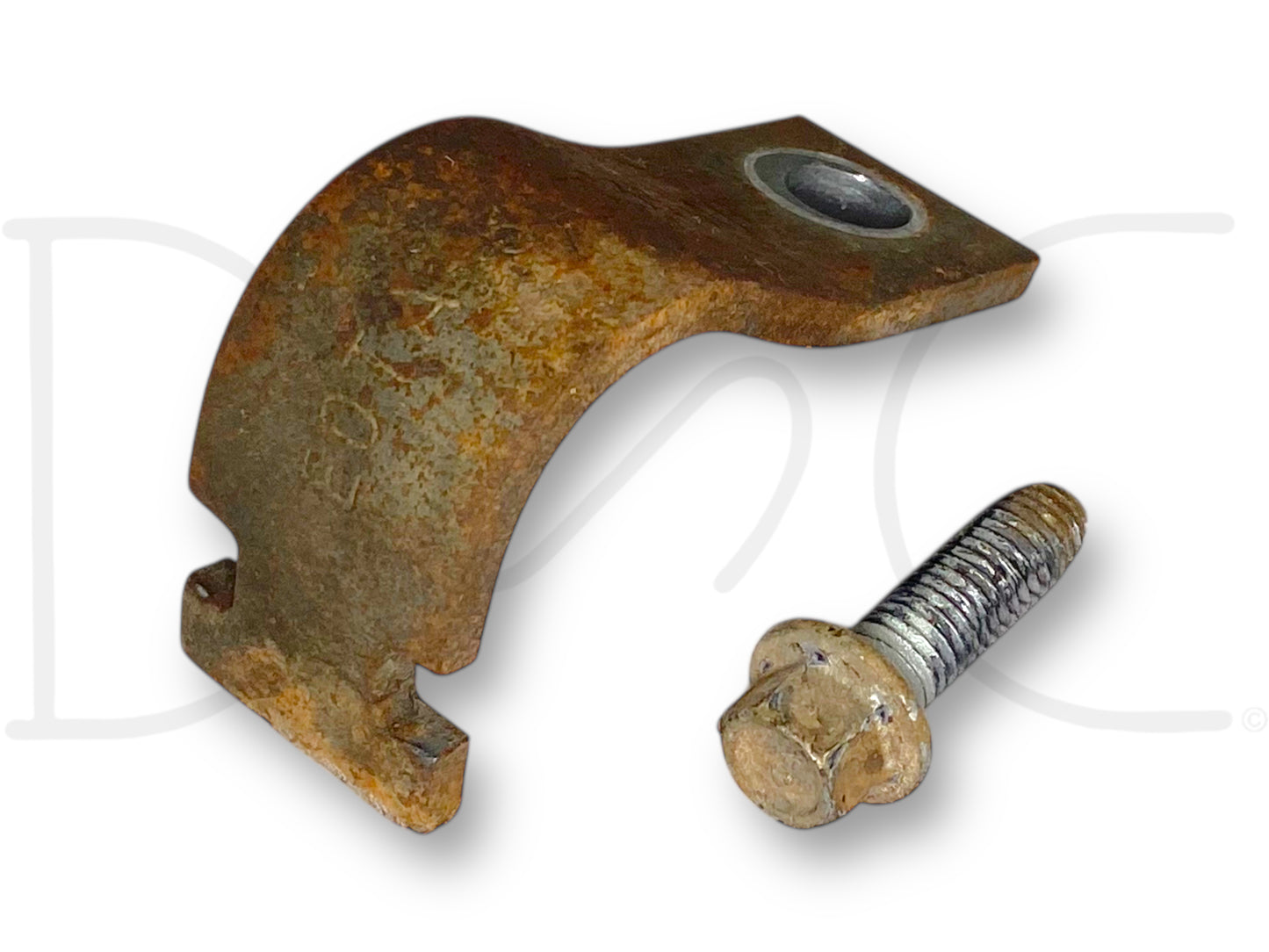 80-16 Ford F250 F350 Upper Coil Spring Retainer Bracket W/ Bolt E0Ta-5A333-AB