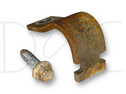 80-16 Ford F250 F350 Upper Coil Spring Retainer Bracket W/ Bolt E0Ta-5A333-AB