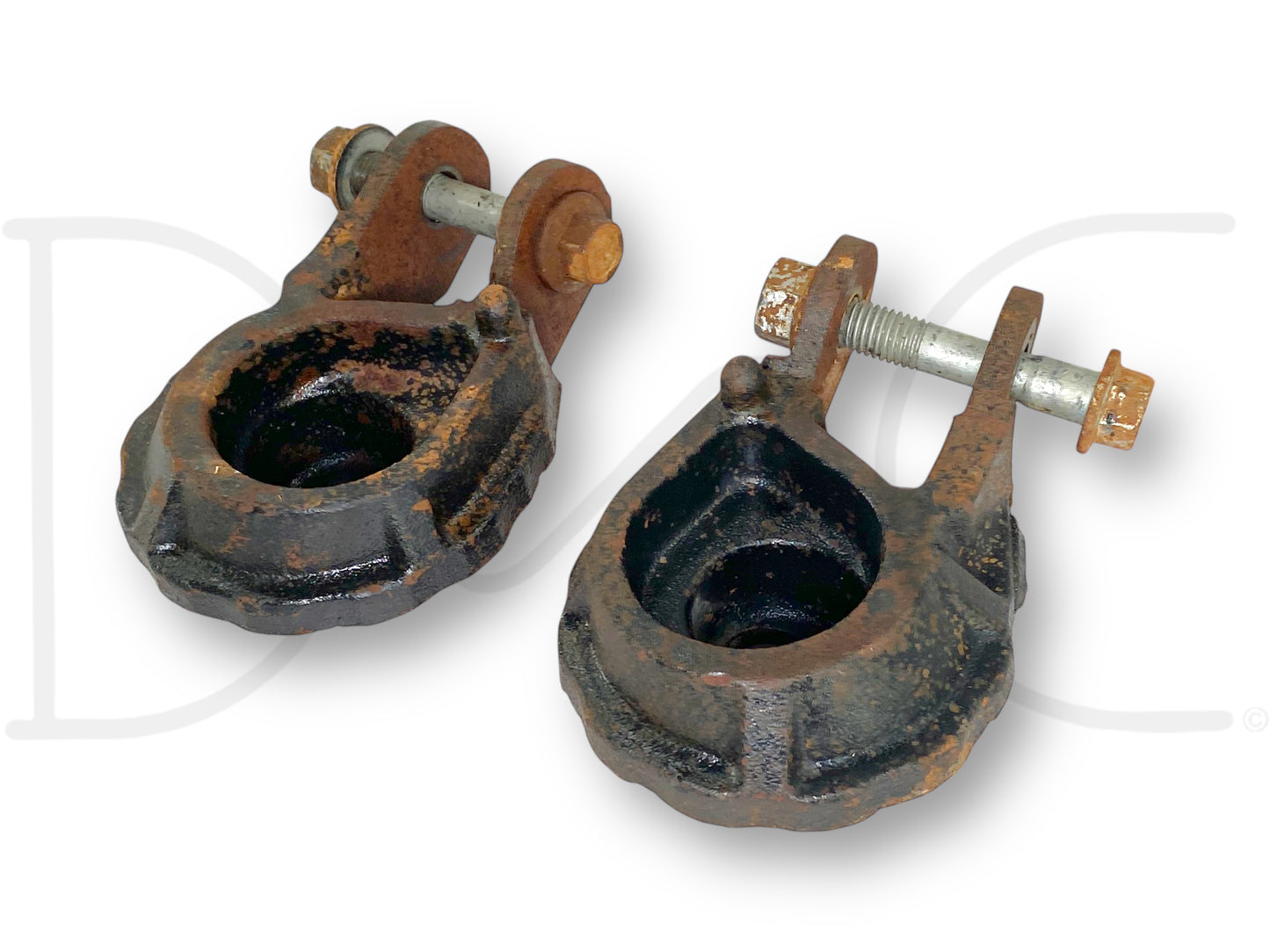 99-07 Ford F250 F350 Front Coil Spring Seat Lower Set Left Right 2WD OEM