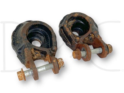 99-07 Ford F250 F350 Front Coil Spring Seat Lower Set Left Right 2WD OEM