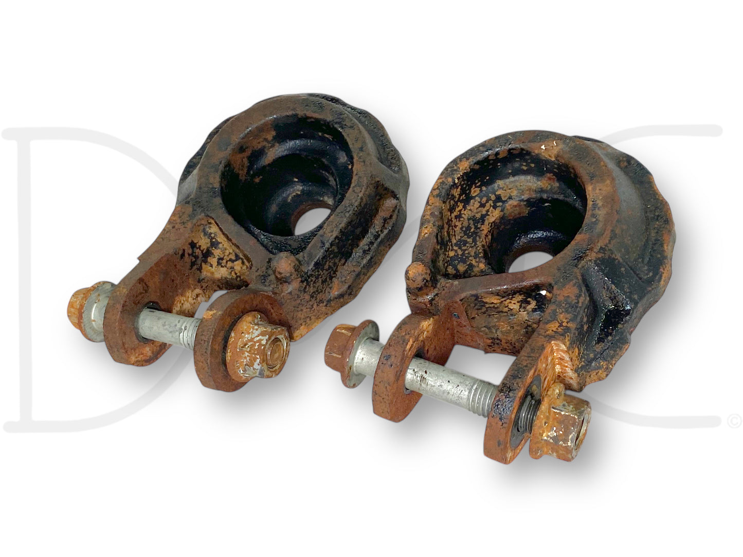 99-07 Ford F250 F350 Front Coil Spring Seat Lower Set Left Right 2WD OEM