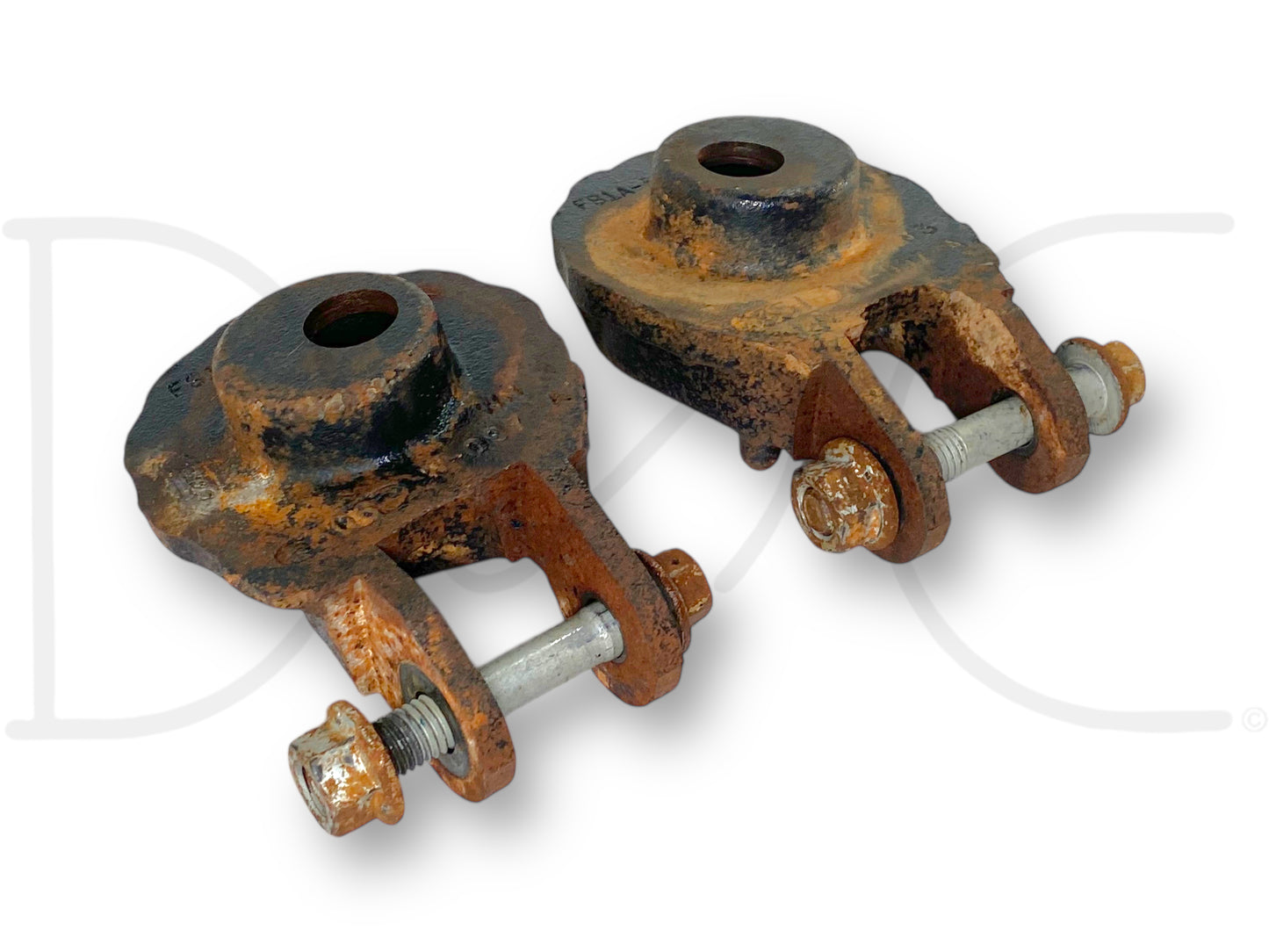 99-07 Ford F250 F350 Front Coil Spring Seat Lower Set Left Right 2WD OEM