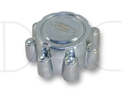 99-04 Ford F250 F350 Super Duty Wheel Center Hub Cap Hubcap Chrome OEM