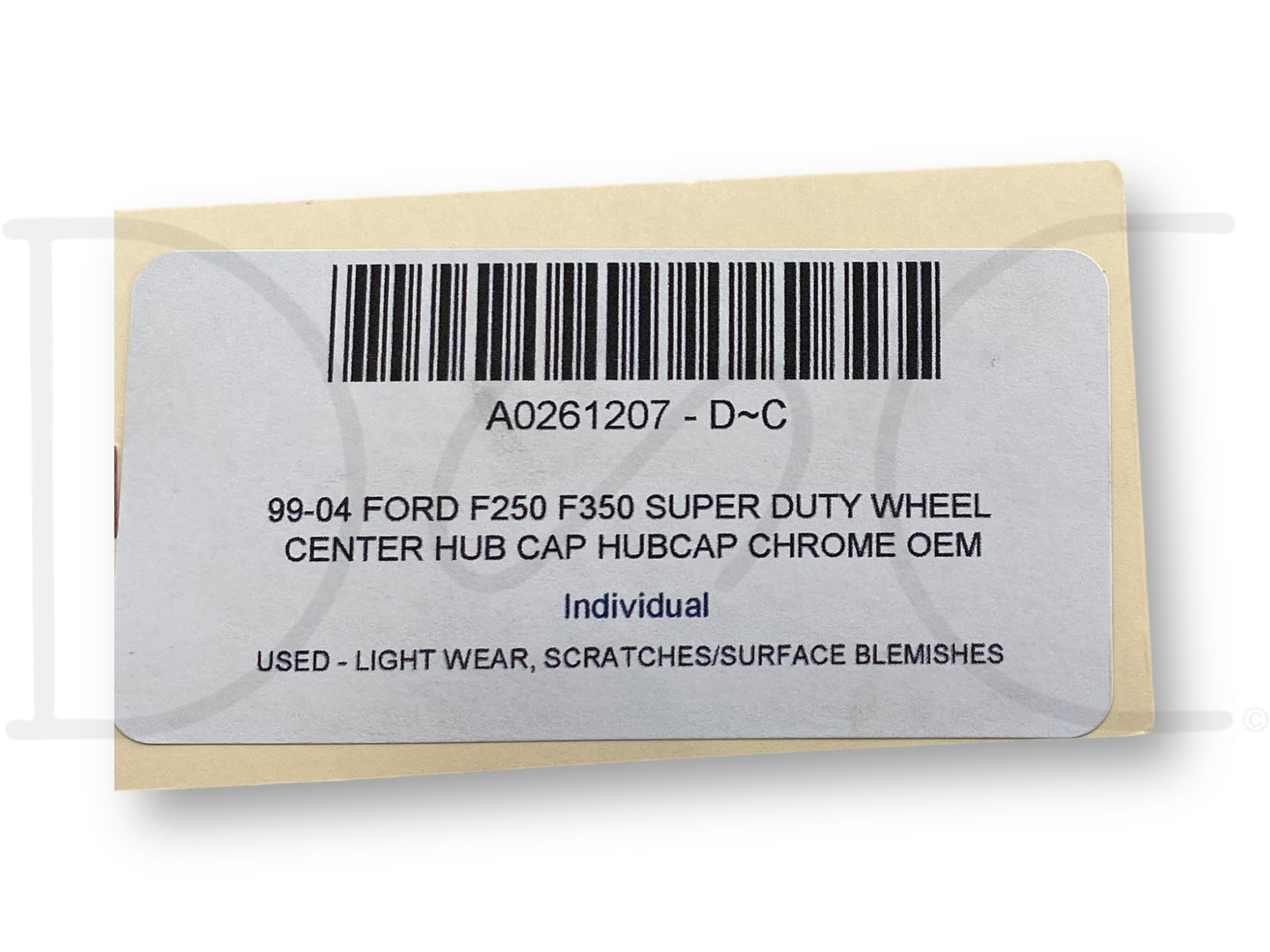 99-04 Ford F250 F350 Super Duty Wheel Center Hub Cap Hubcap Chrome OEM
