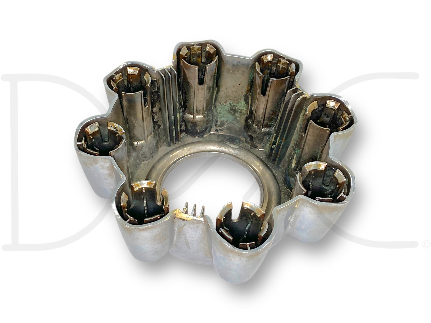 99-04 Ford F250 F350 Super Duty 4X4 Front Wheel Center Hub Cap Hubcap Chrome OEM