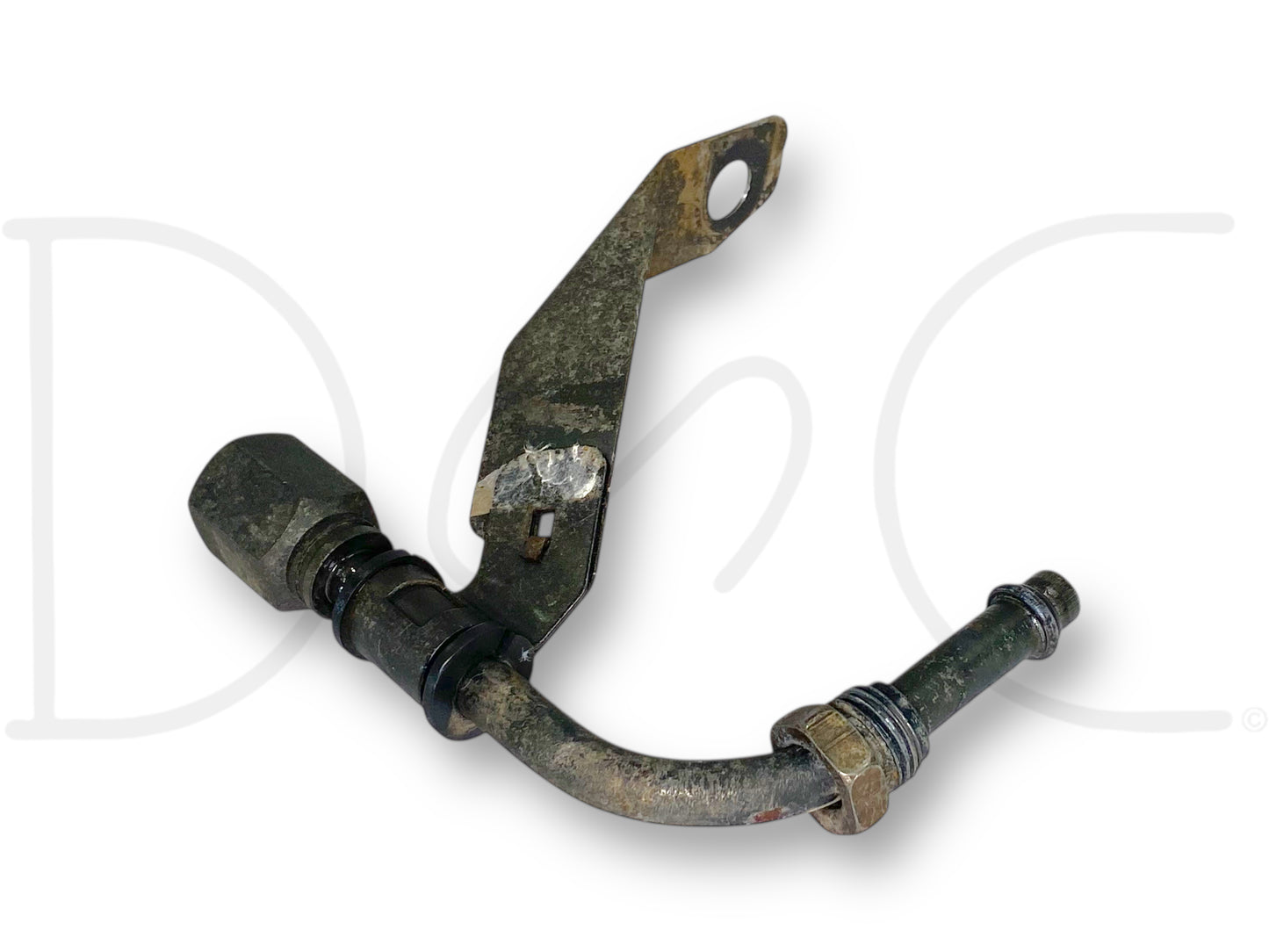 99-04 Ford F250 F350 LH Left Hydrboost Line Elbow Hose Adapter OEM
