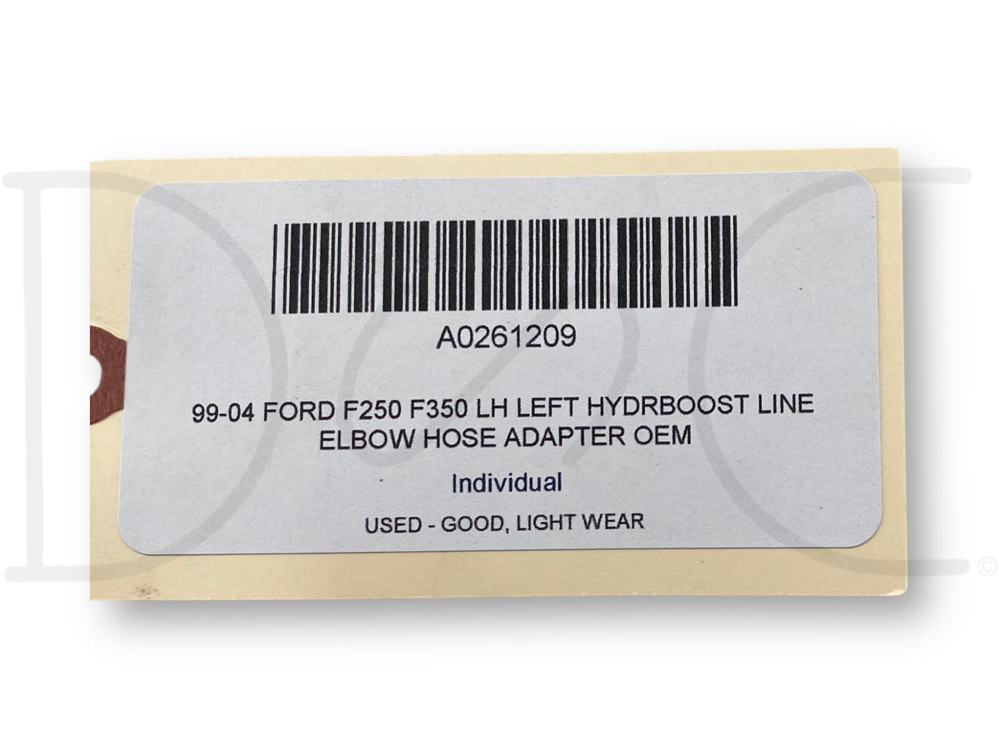 99-04 Ford F250 F350 LH Left Hydrboost Line Elbow Hose Adapter OEM
