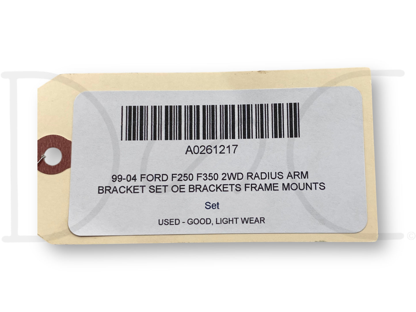 99-04 Ford F250 F350 2WD Radius Arm Bracket Set OE Brackets Frame Mounts