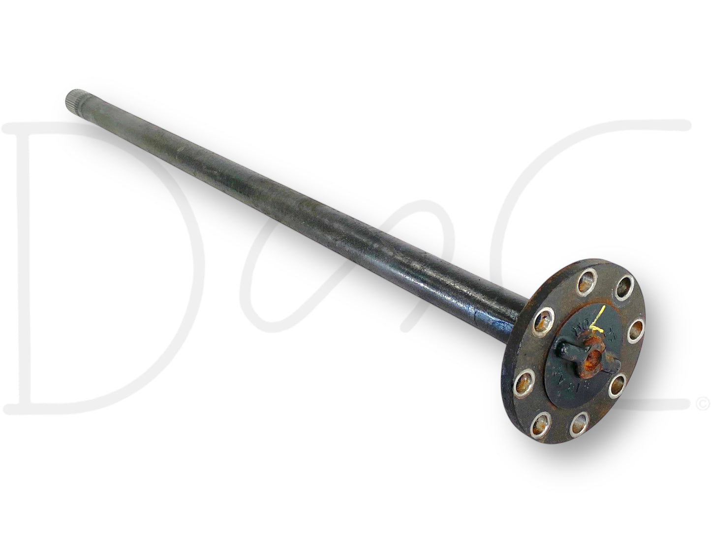 99-04 Ford F250 F350 SRW Sterling 10.5 Rear Axle Shaft LH Left Driver OE with light wear, used good condition, compatible with 1999-2004 Ford F-250 F-350 trucks.