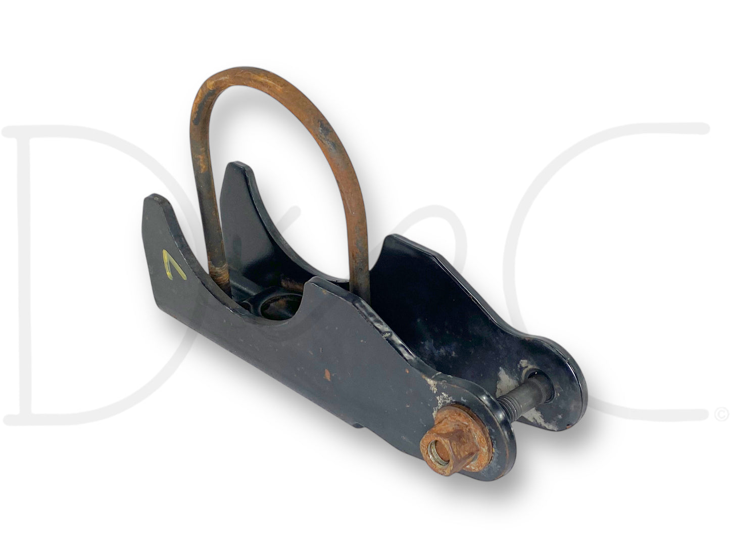 99-04 Ford F250 F350 LH Left Driver Rear Axle Lower Shock Mount Bracket OEM