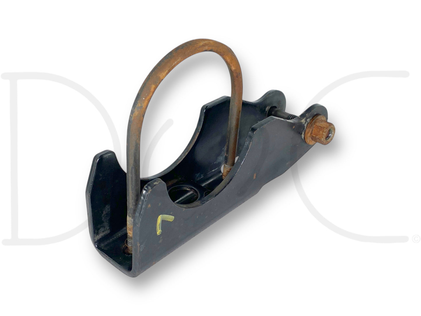 99-04 Ford F250 F350 LH Left Driver Rear Axle Lower Shock Mount Bracket OEM