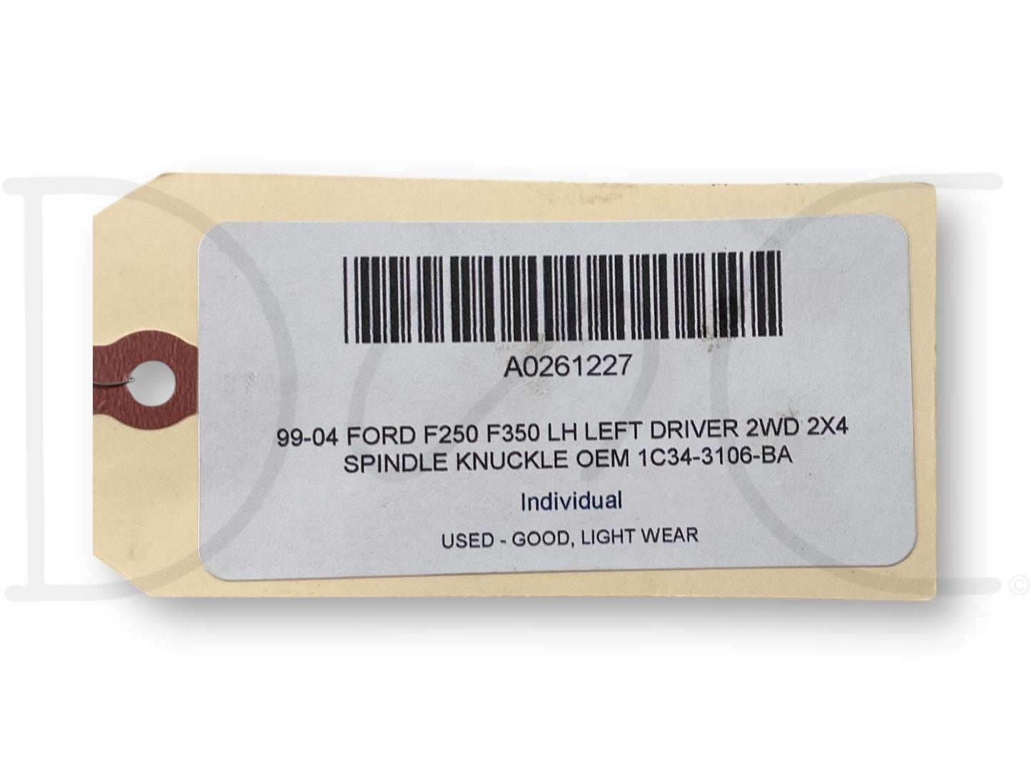 99-04 Ford F250 F350 LH Left Driver 2WD 2X4 Spindle Knuckle OEM 1C34-3106-BA