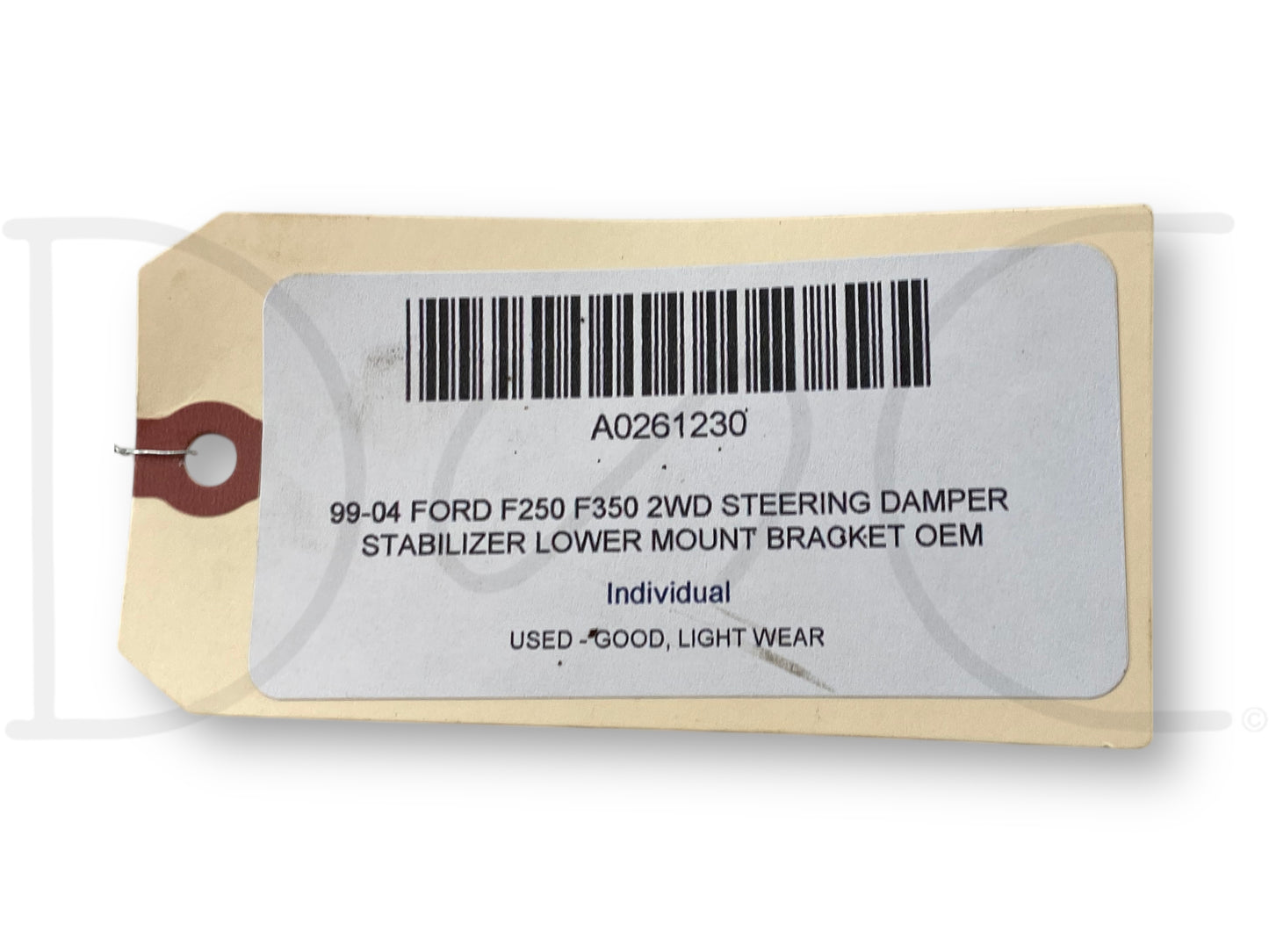 99-04 Ford F250 F350 2WD Steering Damper Stabilizer Lower Mount Bracket OEM