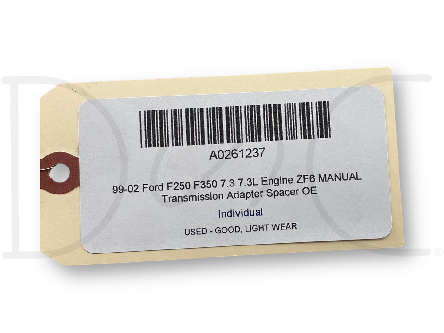 99-02 Ford F250 F350 7.3 7.3L Engine ZF6 Manual Transmission Adapter Spacer OE