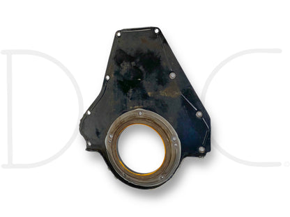 95-02 Ford F250 F350 7.3 7.3L Diesel Rear Main Seal Cover Housing Plate OE
