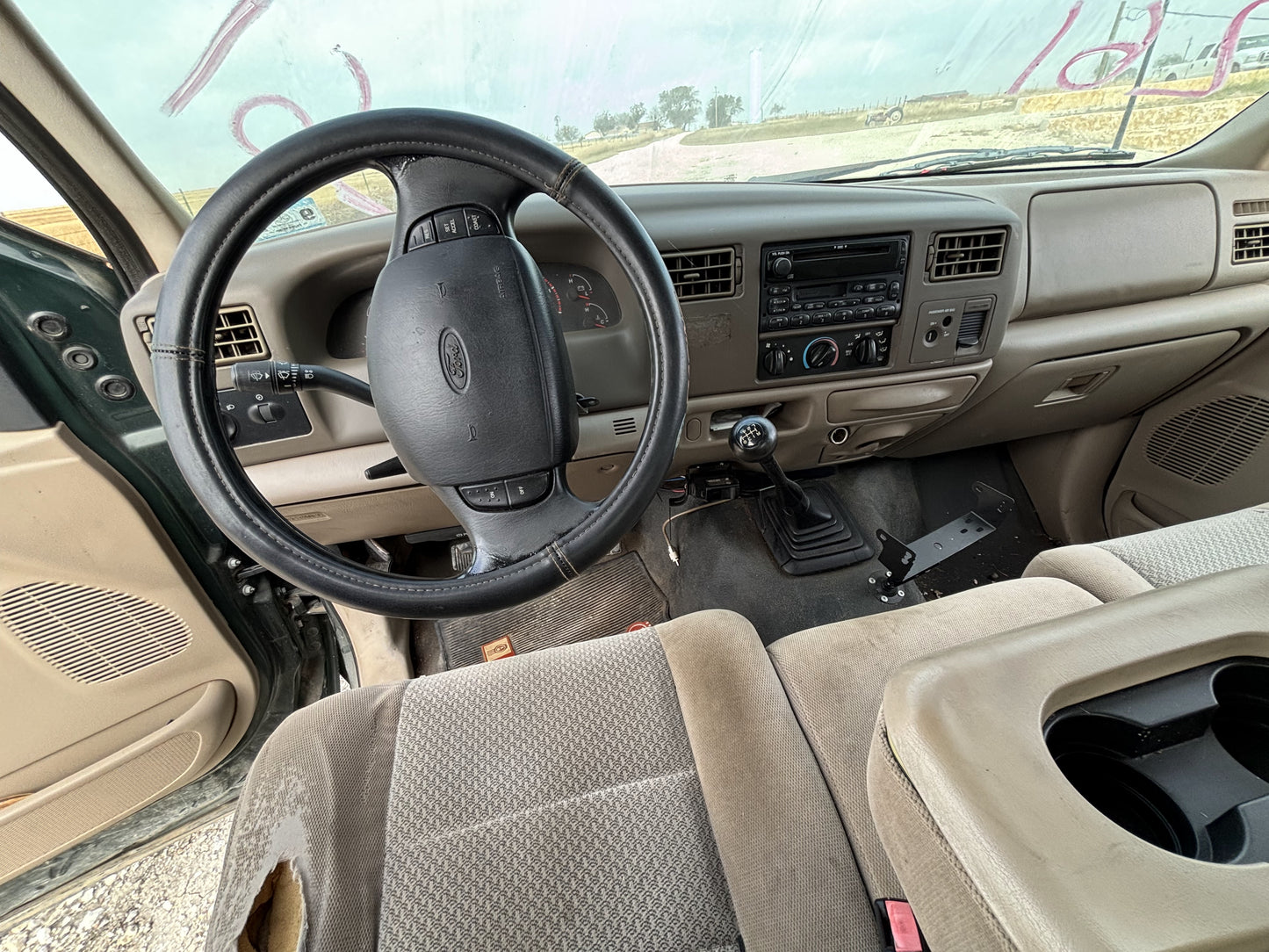 99-07 Ford F250 F350 Hood FV Green