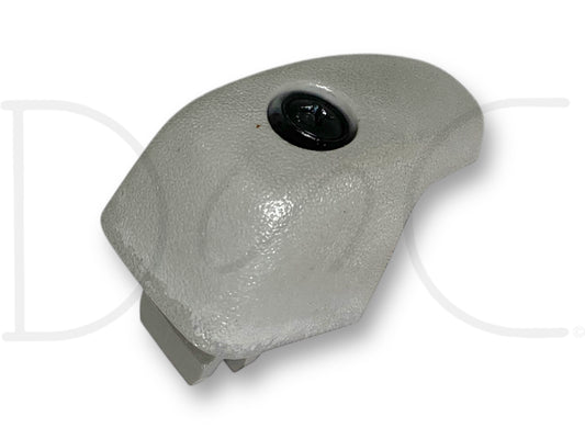 99-07 Ford F250 F350 Roof Ceiling Coat Hanger Clothes Hook Gray OE *Blem* with light wear and fading, compatible with 1999-2007 Super Duty trucks including F-250, F-350, Excursion models.