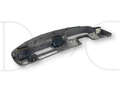 99-04 Ford F250 F350 Super Duty Dash Bezel Radio Cluster Trim Panel Gray *Blem*